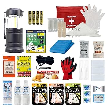 Amazon.co.jp: 防災セット 中身だけ 1人用 防災士監修 非常用